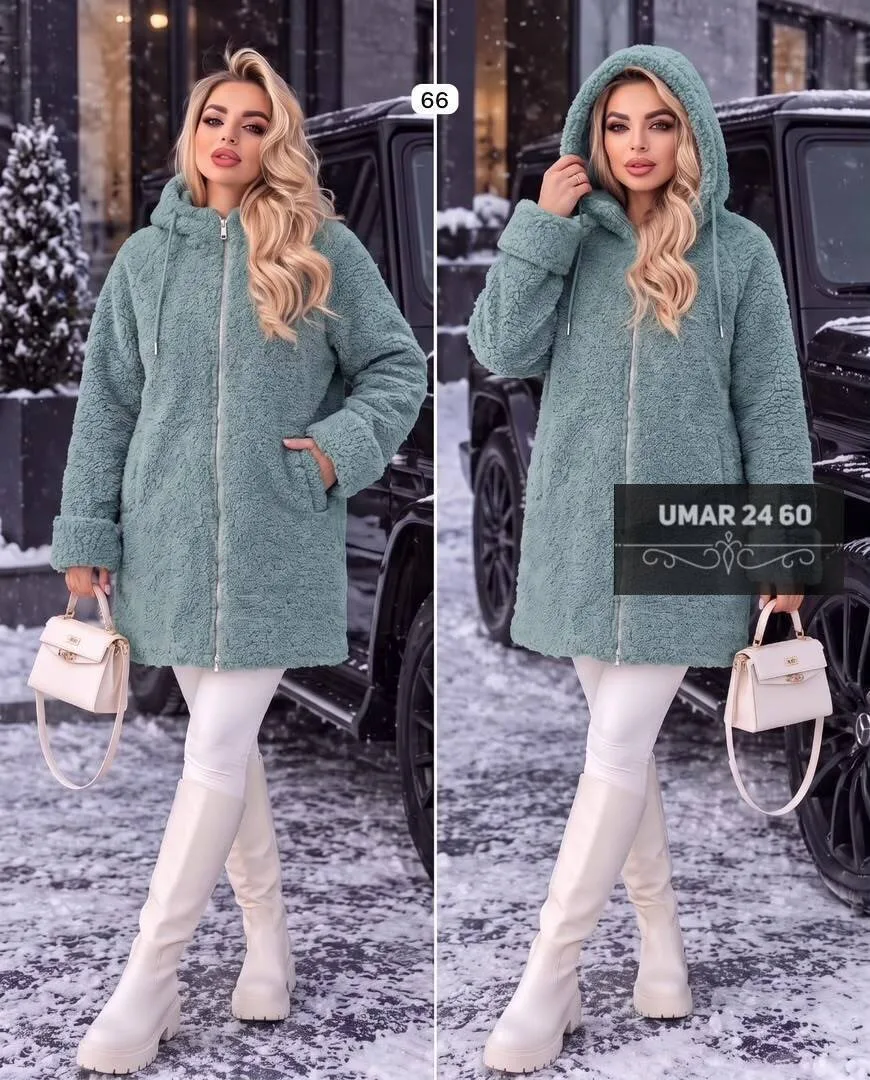 Пальто из ткани Барашка — фото 5