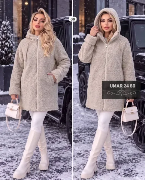 Пальто из ткани Барашка — фото 1