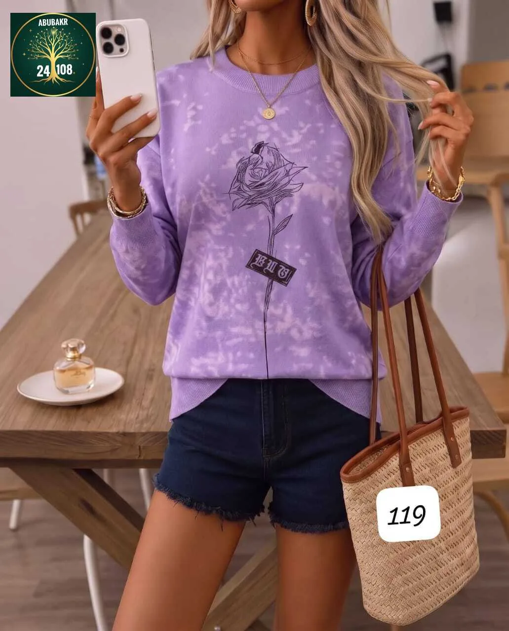 Женский свитер из мягкой ткани — фото 3