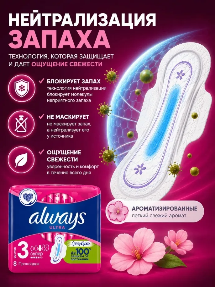 Always Ultra Super Вся продукция оригинальная — фото 2