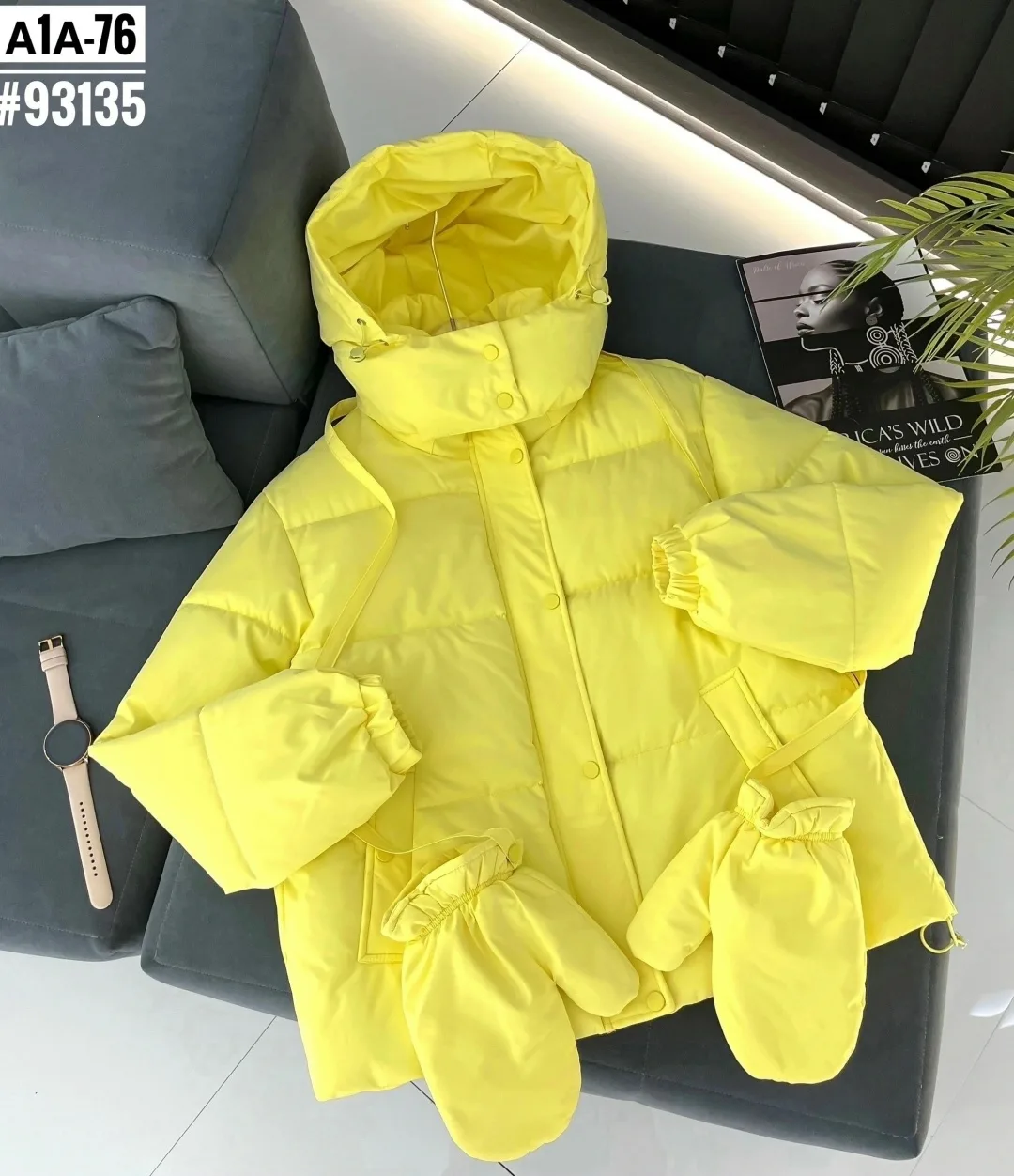 Осенние куртки Бежевый — фото 4