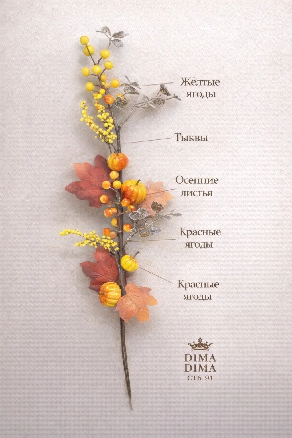 Веточки для украшения новогодней елки или интерьера — фото 3