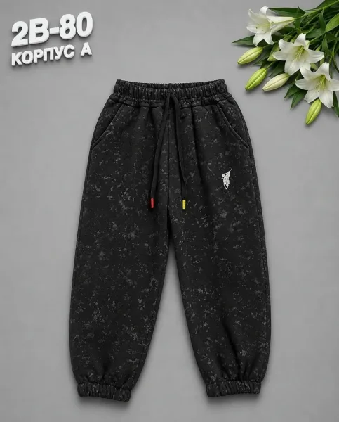 Брюки с начёсом подходят на рост от 86 до 110 — фото 7
