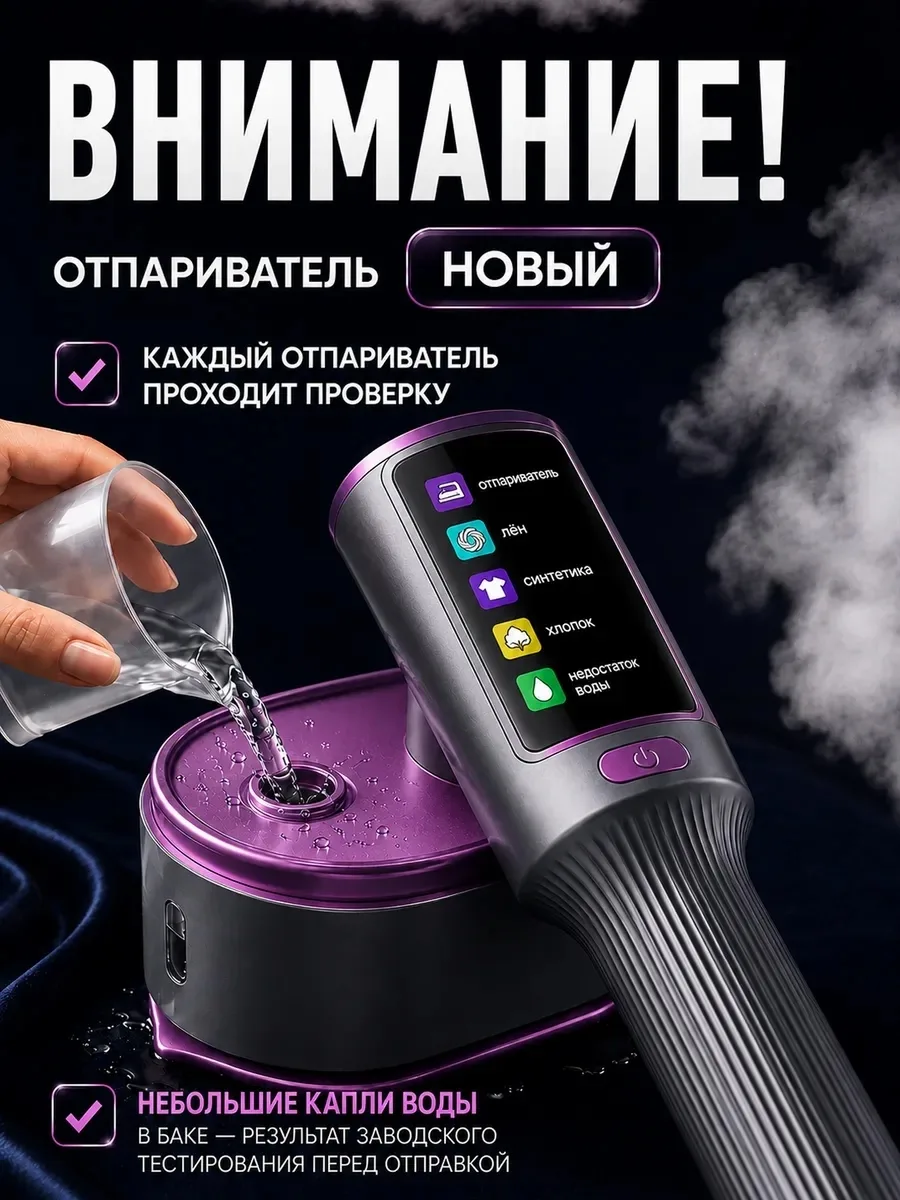 Вращающаяся ручка дисплей Фиолетовый — фото 1