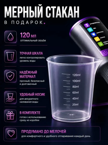 Вращающаяся ручка дисплей Фиолетовый — фото 5