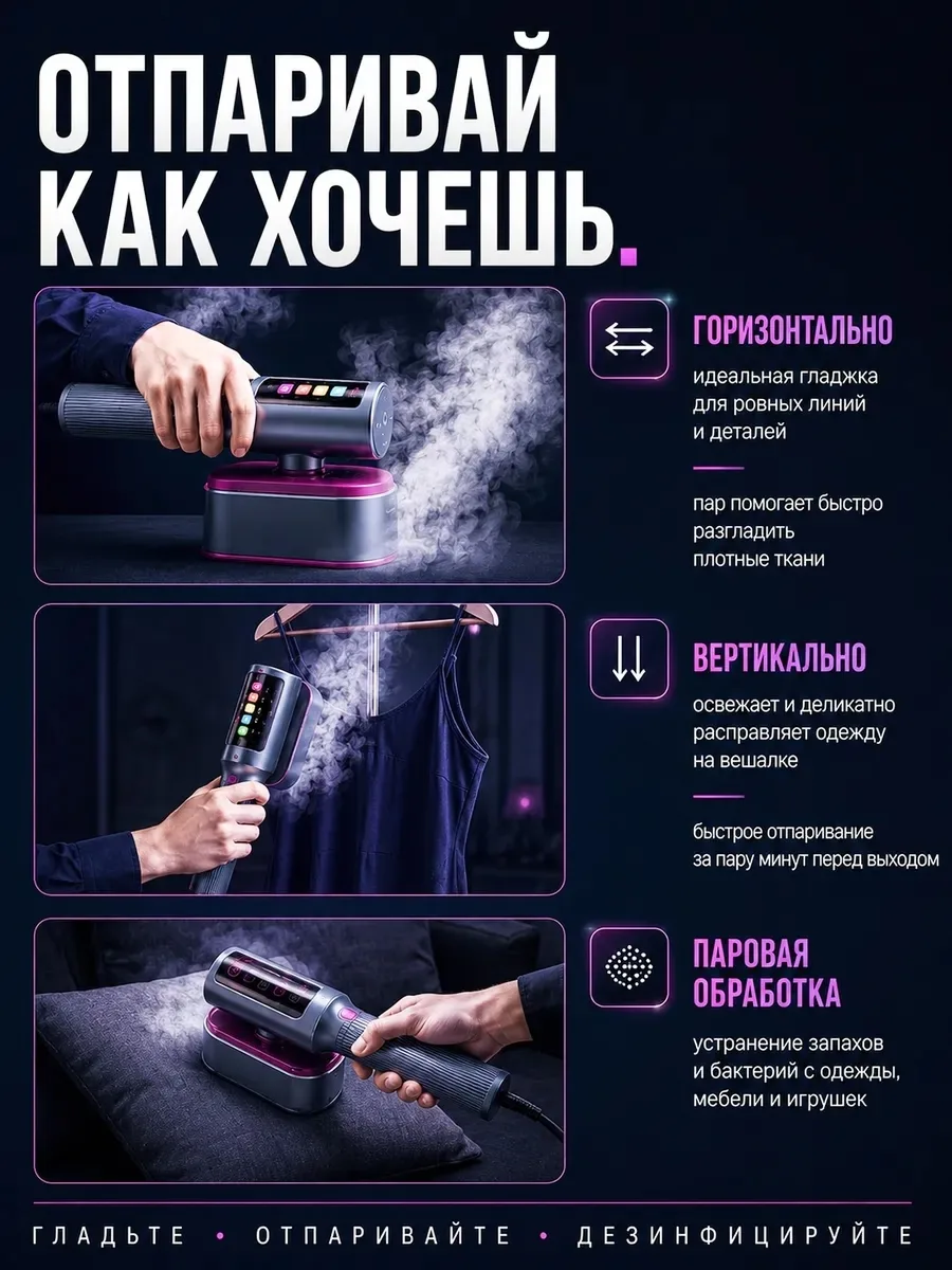 Вращающаяся ручка дисплей Фиолетовый — фото 4