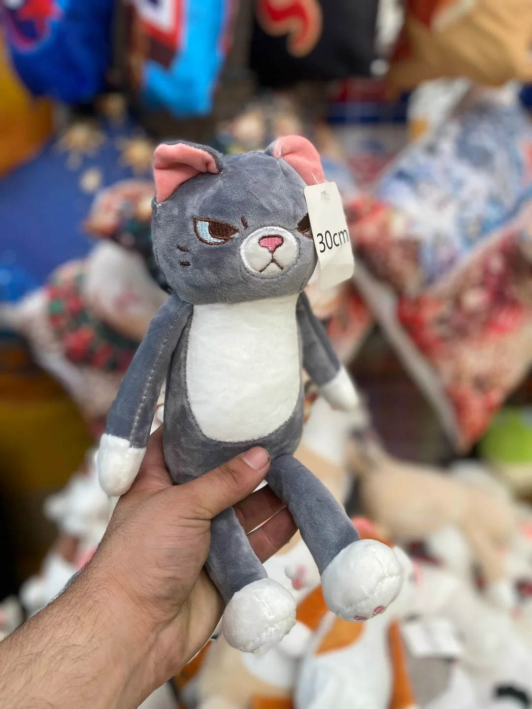 Мягкая игрушка кот с длинными ногами — фото 2