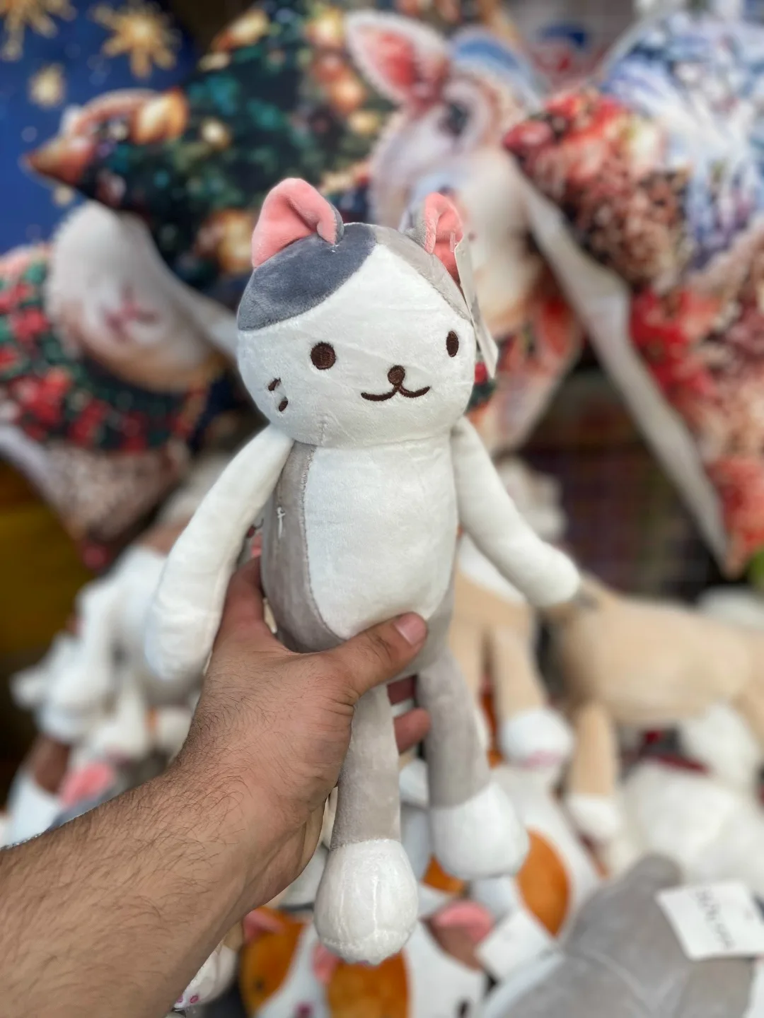 Мягкая игрушка кот с длинными ногами — фото 3