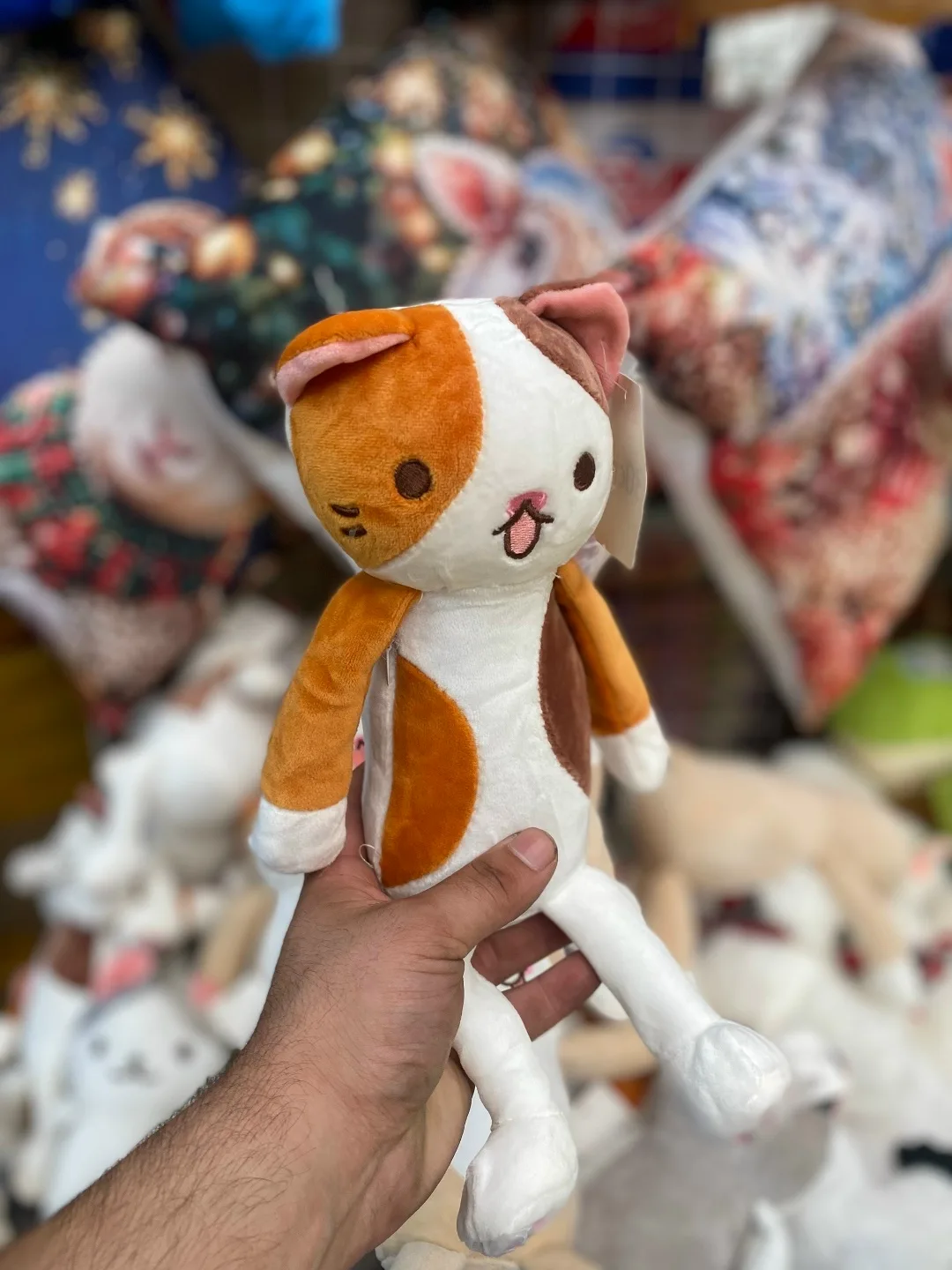 Мягкая игрушка кот с длинными ногами — фото 4