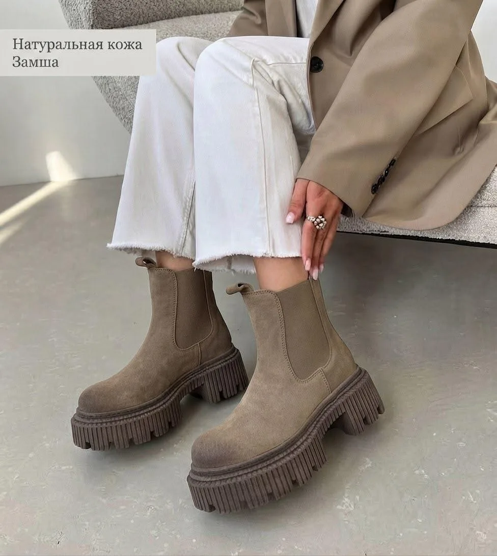 Челси ботинки демисезонные — фото 5