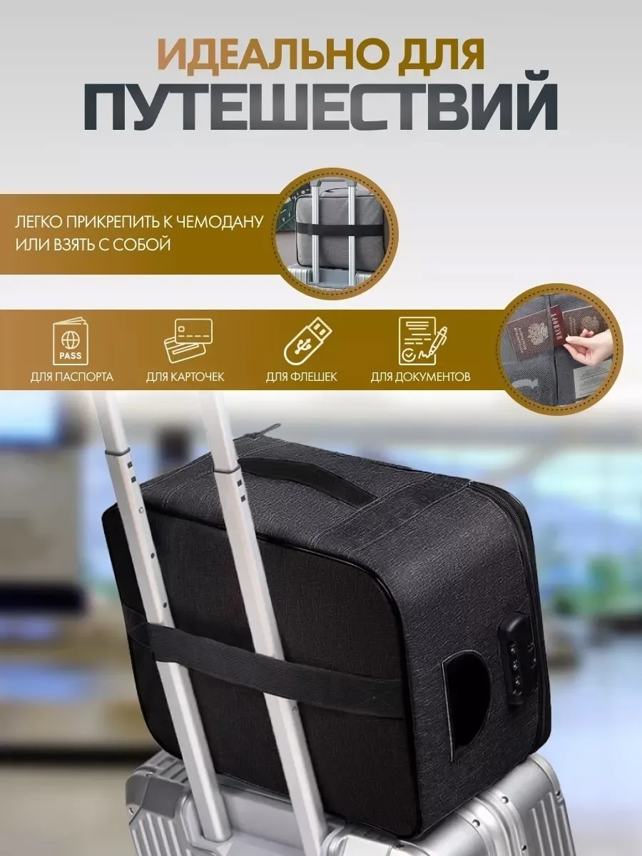 Сумка для хранения документов - отличный способ держать все документы в порядке и в одном месте, а также незаменимая вещ — фото 5