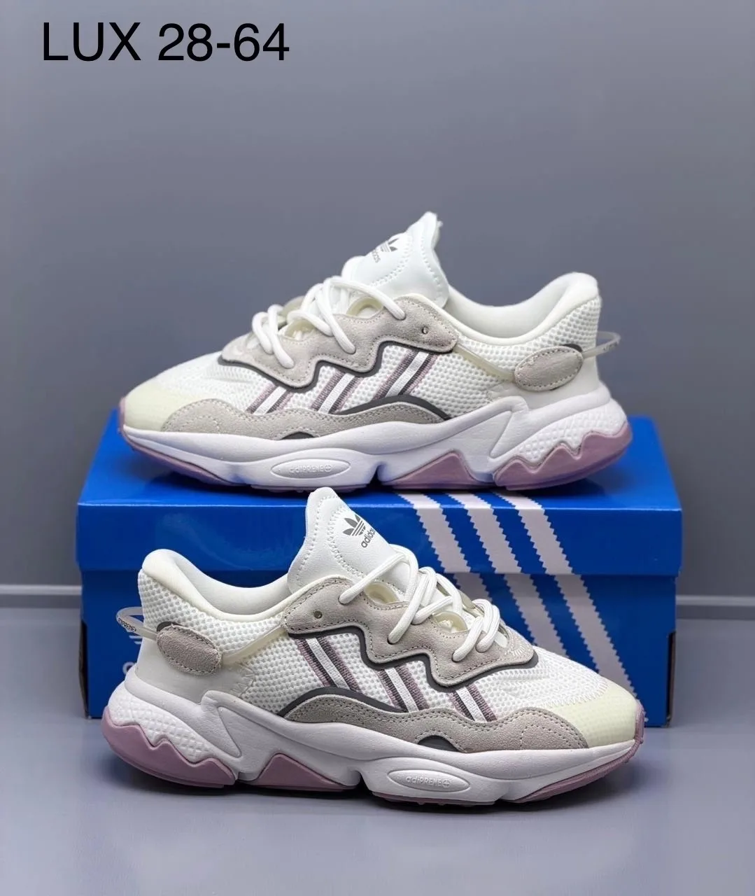 Кеды Adidas из натуральной кожи — фото 2