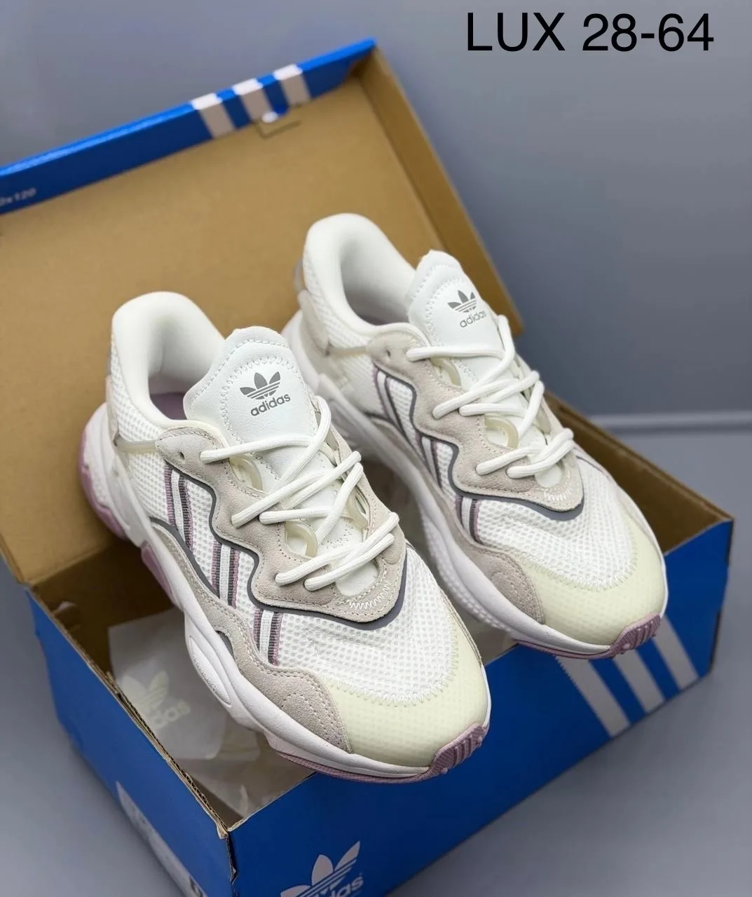 Кеды Adidas из натуральной кожи — фото 3