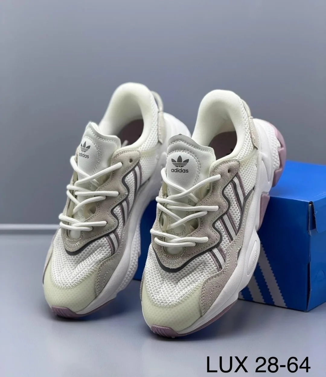 Кеды Adidas из натуральной кожи — фото 5