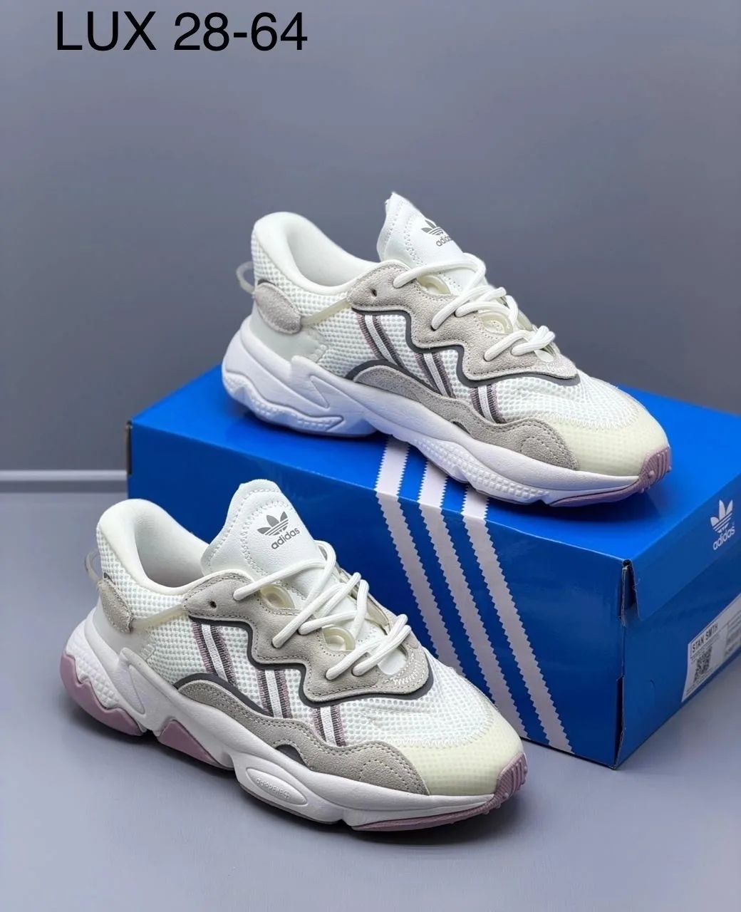 Кеды Adidas из натуральной кожи — фото 7
