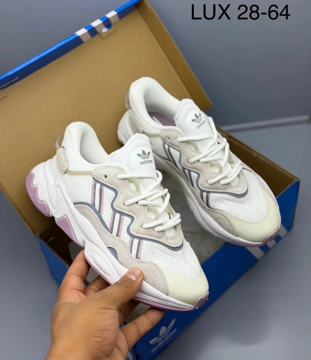 Кеды Adidas из натуральной кожи — фото 8