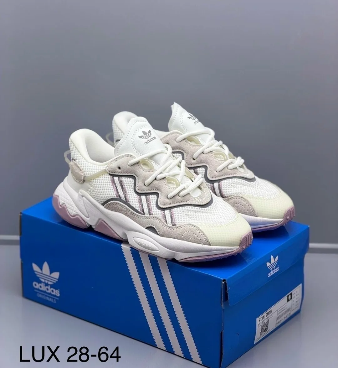 Кеды Adidas из натуральной кожи — фото 9