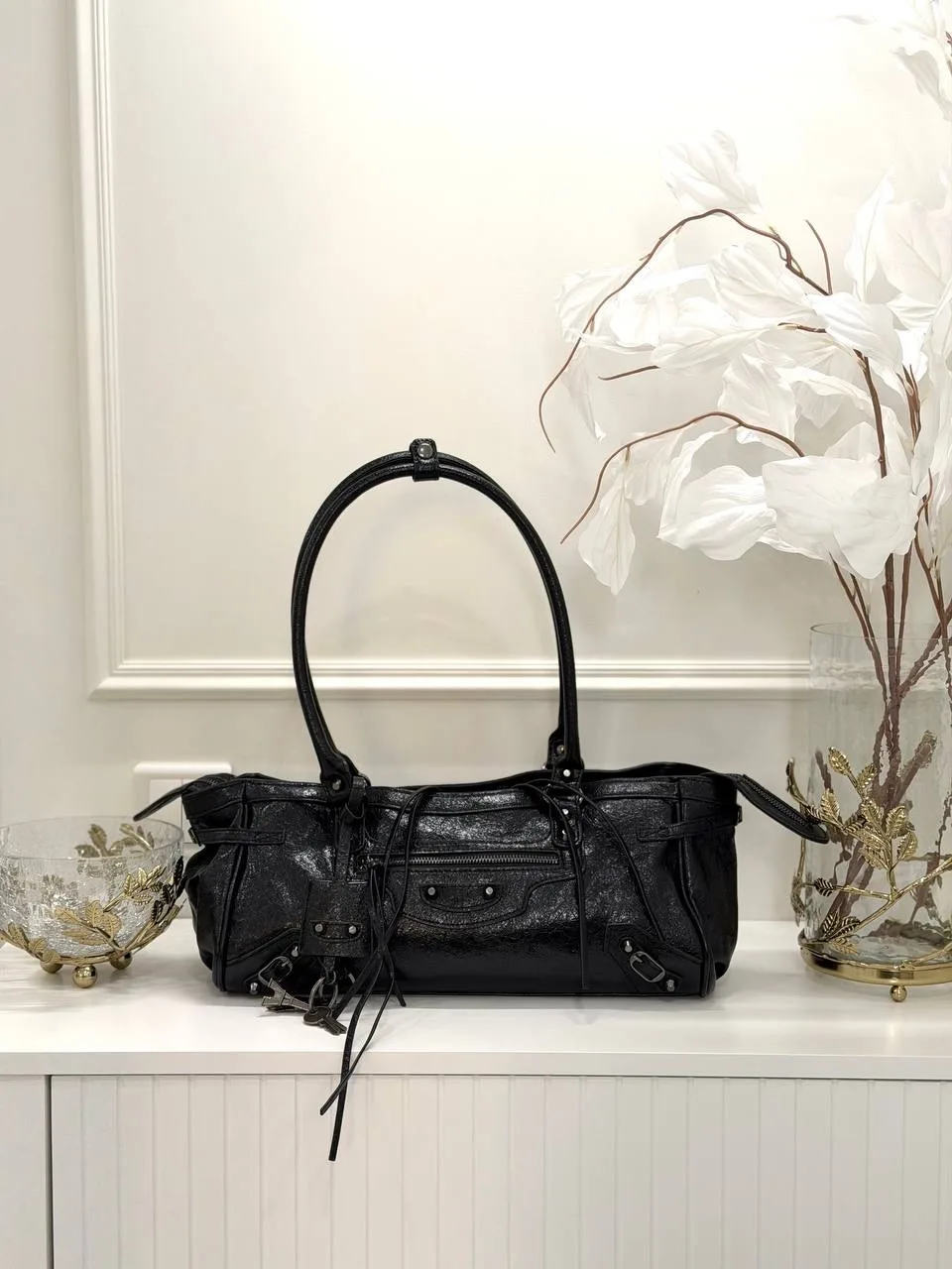 Сумка BALENCIAGA из экокожи люкс — фото 3