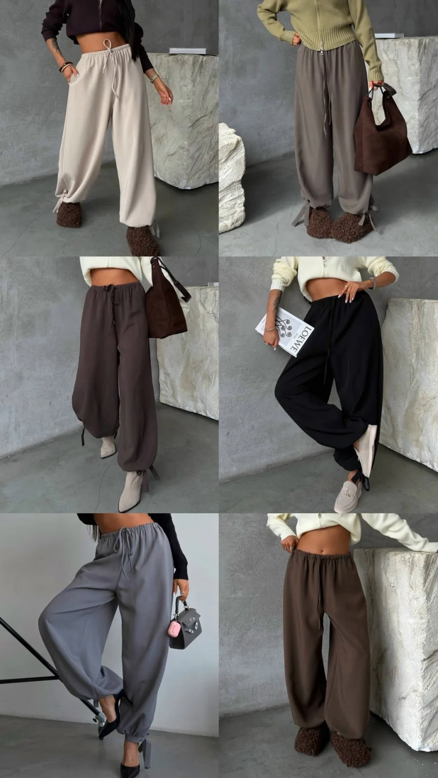 Брюки из 100 полиэстера с удобной посадкой Чёрный — фото 2