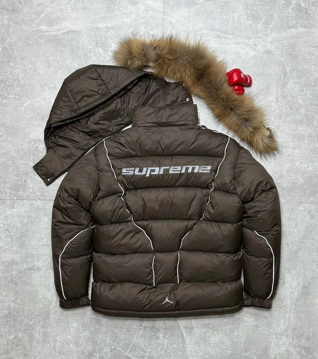 Спортивная зимняя куртка Jordan Supreme — фото 8