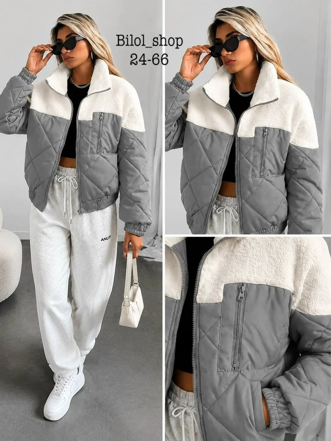 Куртка Vip Collection синяя — фото 2
