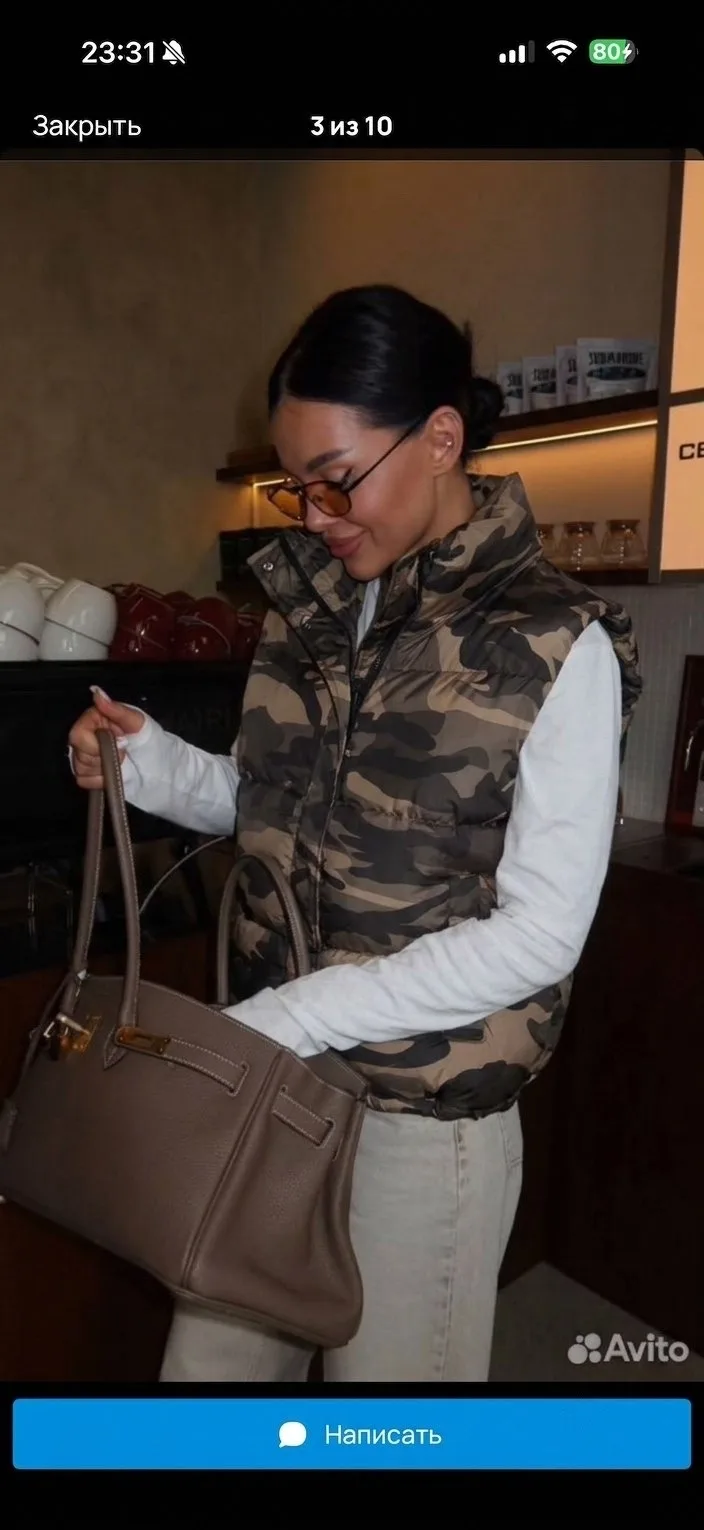 Камуфляжный жилет в эстетике military street style - сочетание функциональности, комфорта и актуального дизайна — фото 5