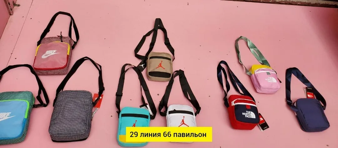 Сумка на пояс из водонепроницаемой ткани — фото 5