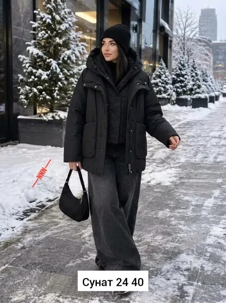 Женская куртка из синтепона — фото 1