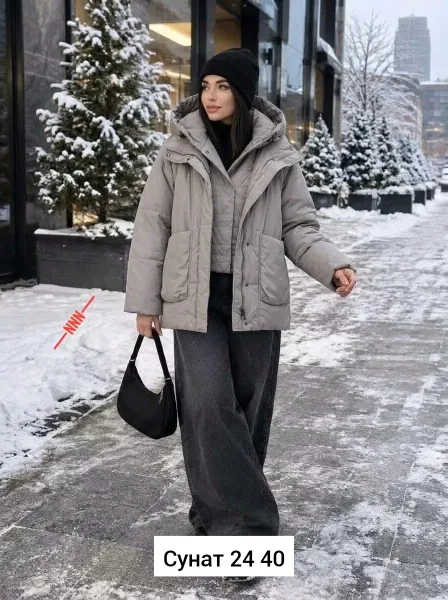 Женская куртка из синтепона — фото 3