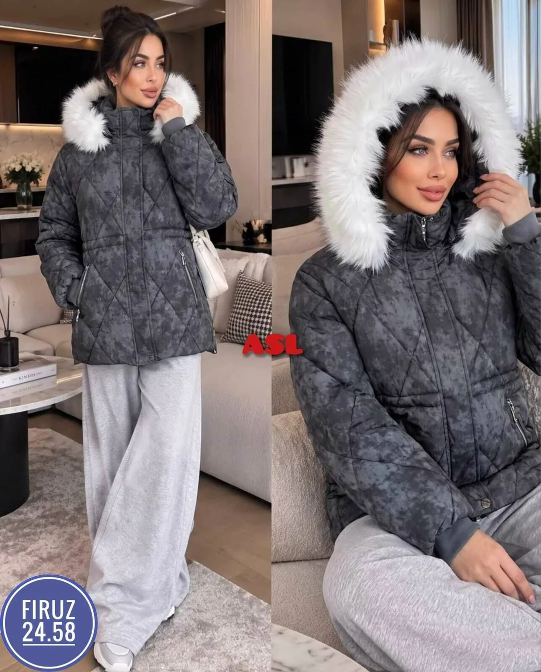 Женская куртка из холофайбера — фото 4