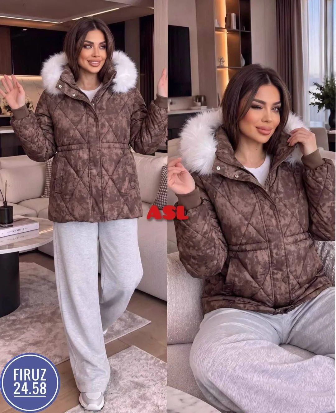 Женская куртка из холофайбера — фото 5