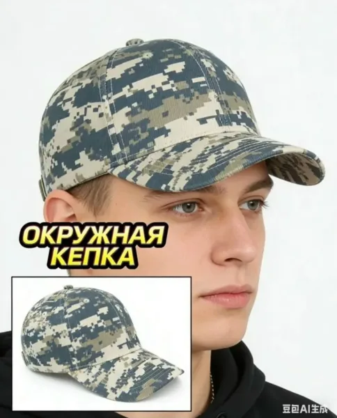 Кепка для мужчин, хлопок — фото 9