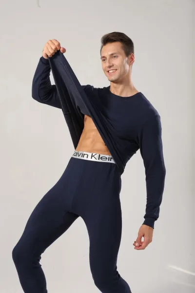 Calvin Klein Термобелье мужское Синий — фото 2