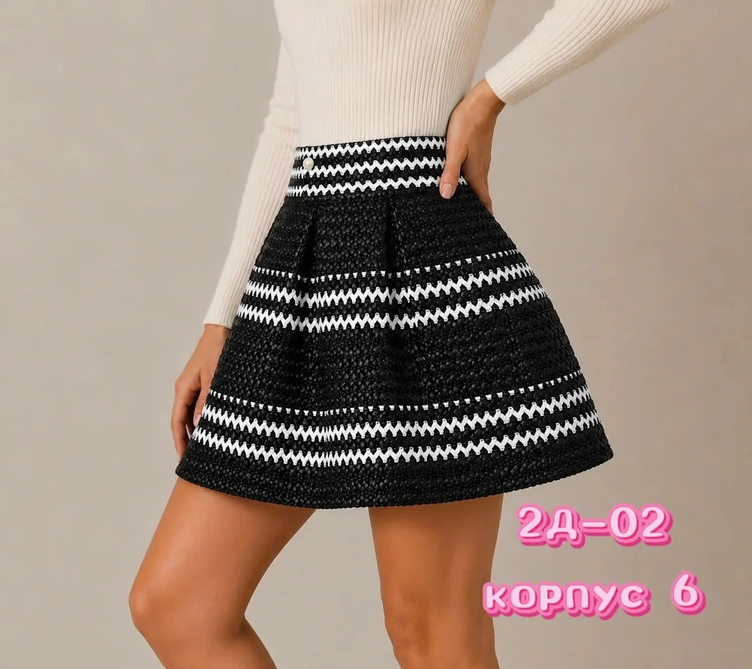 Юбка кожаная — фото 4