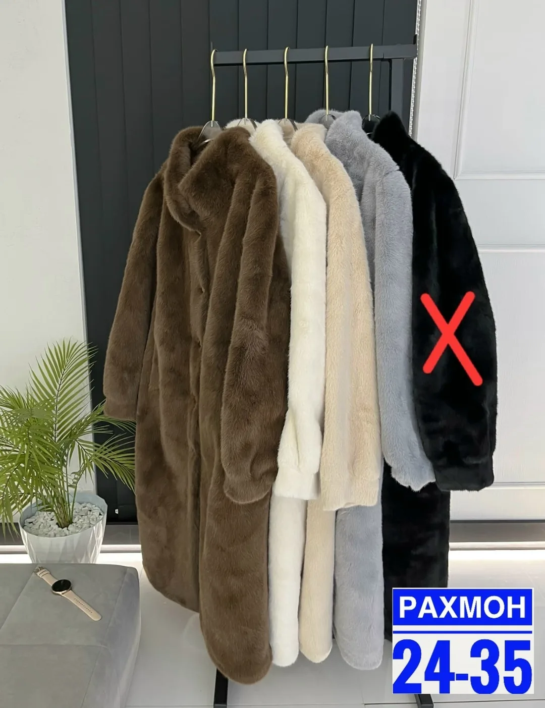 Пальто женская искусственная - отлично садится на любую фигуру, подчеркивает силуэт — фото 5