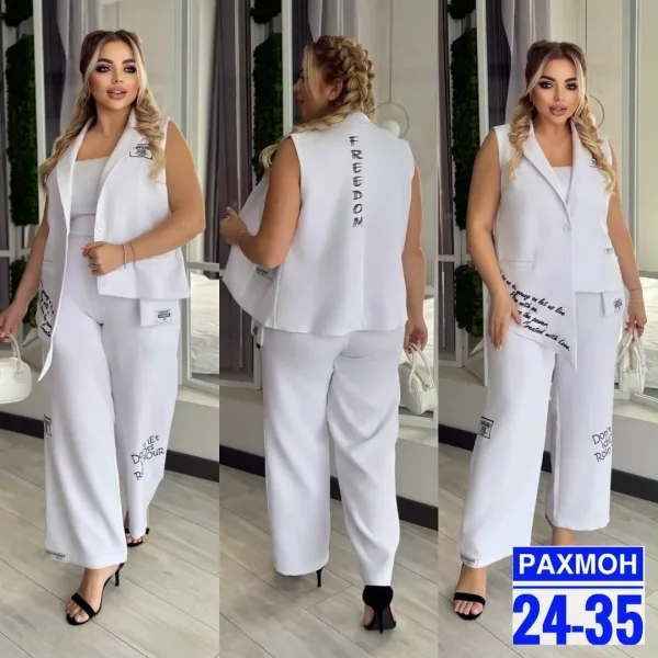 Костюм из ткани Барби Красный — фото 1