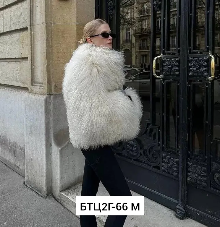 Шуба из искусственного меха — фото 2