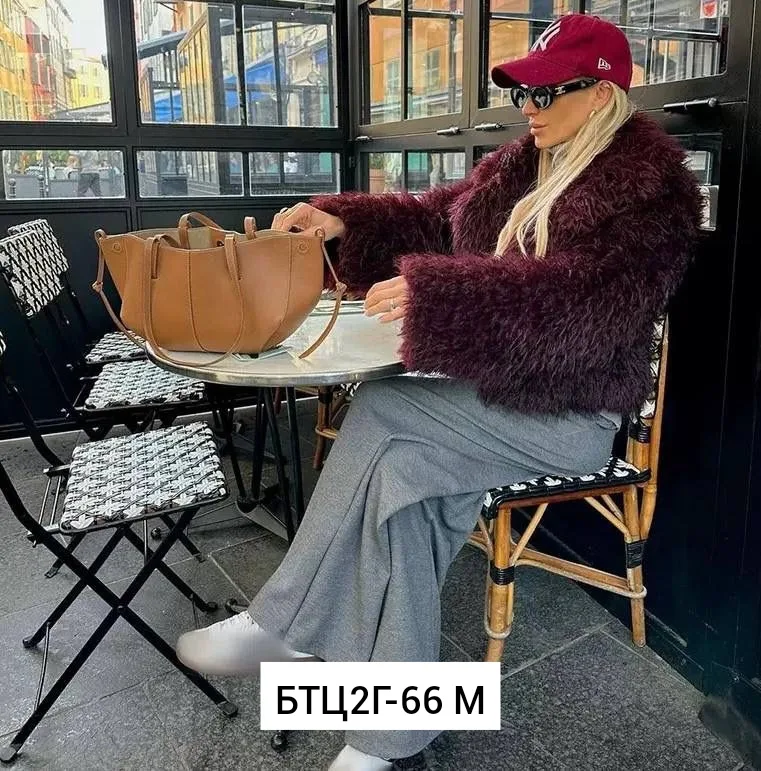 Шуба из искусственного меха — фото 7