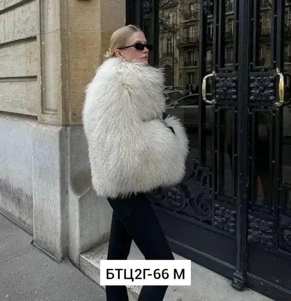 Шуба из искусственного меха — фото 2