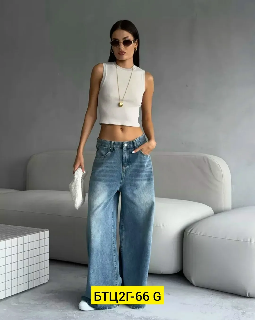 Джинсы baggy jeans хорошая — фото 2