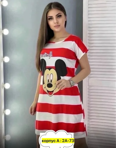 Туника, хлопок — фото 12