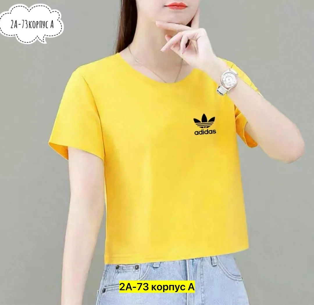 Женская футболка из 100 хлопка — фото 2