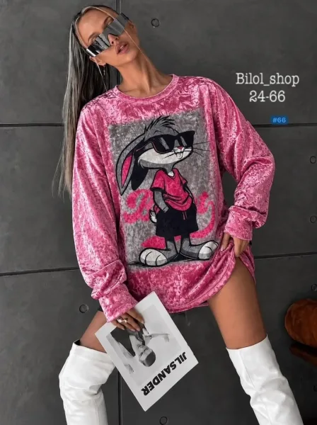 Тёплая кофта из качественного велюра — фото 8