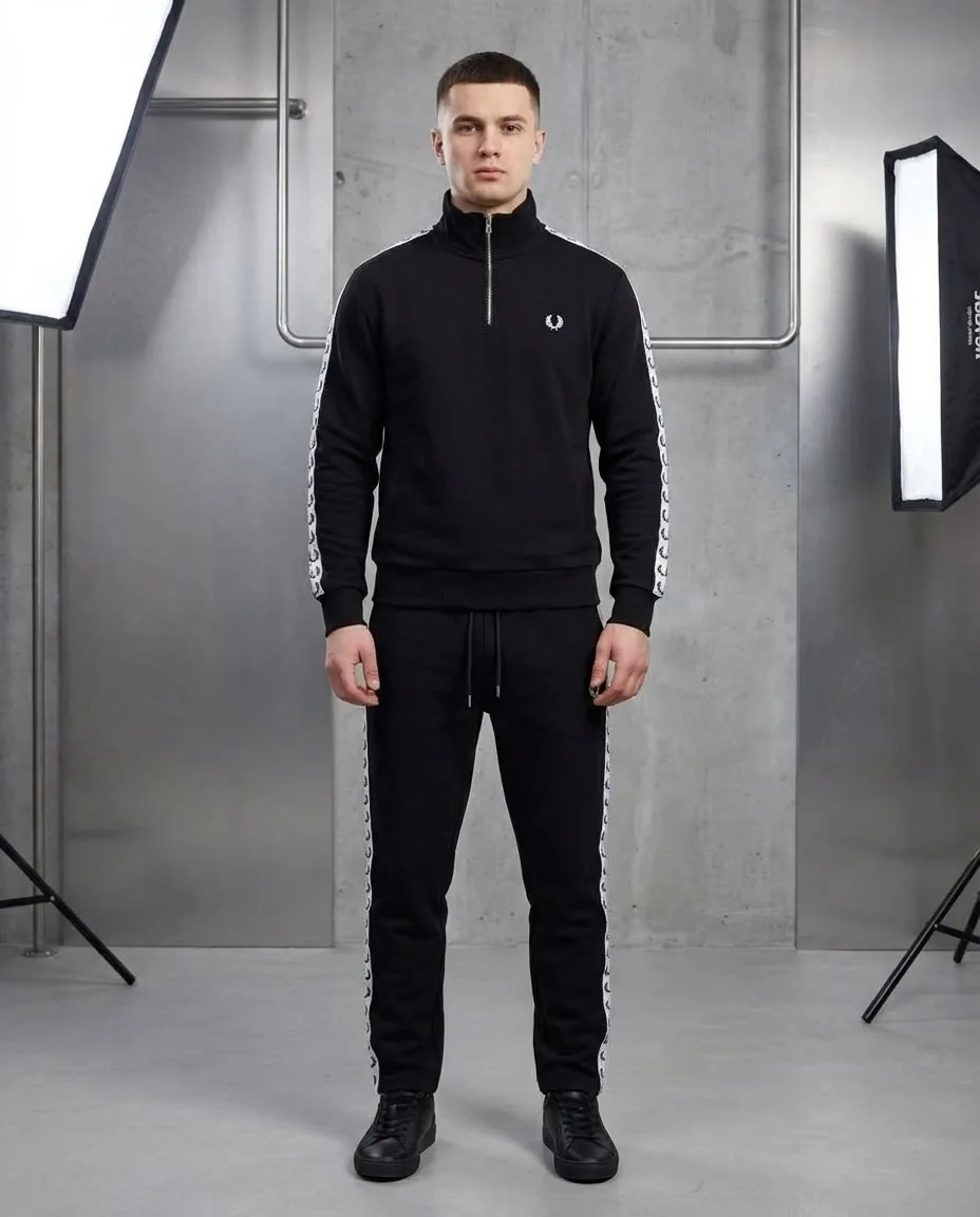 Костюм двойка для мужчин, трикотаж — фото 8