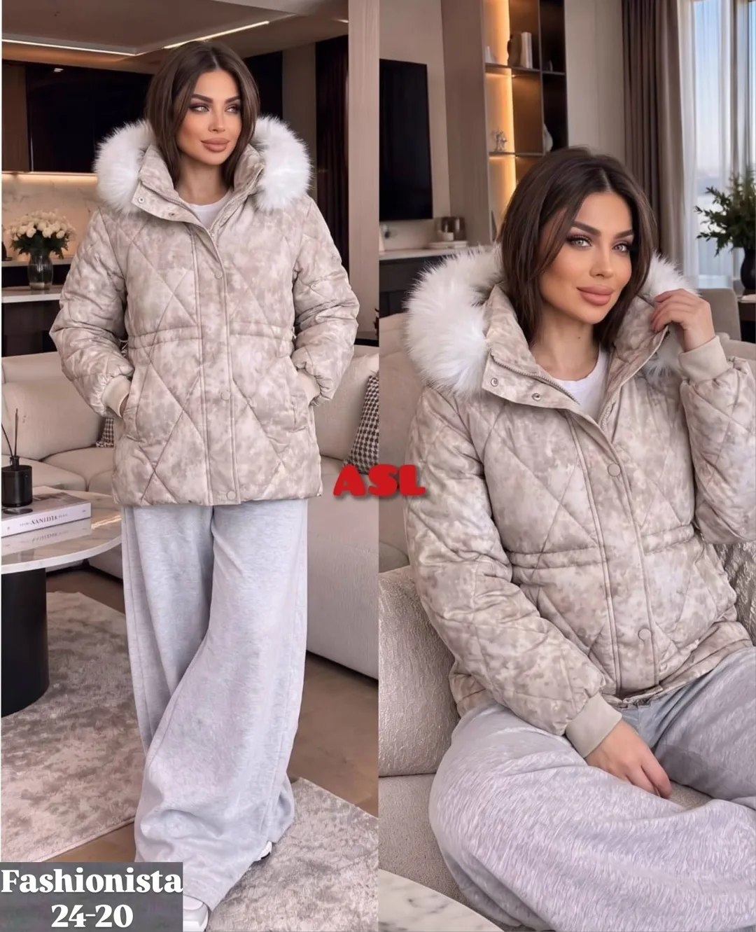 Женская куртка из холофайбера — фото 3
