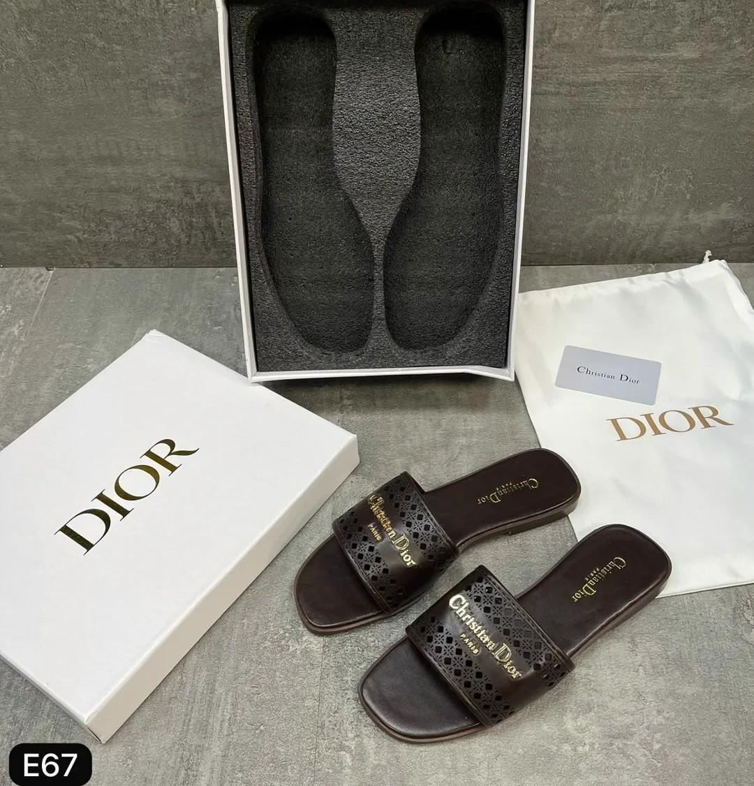 Туфли DIOR из натуральной кожи — фото 4