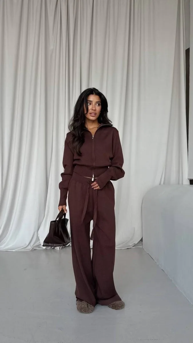 Premium Knit костюм на молнии — фото 1