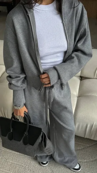 Premium Knit костюм на молнии — фото 10