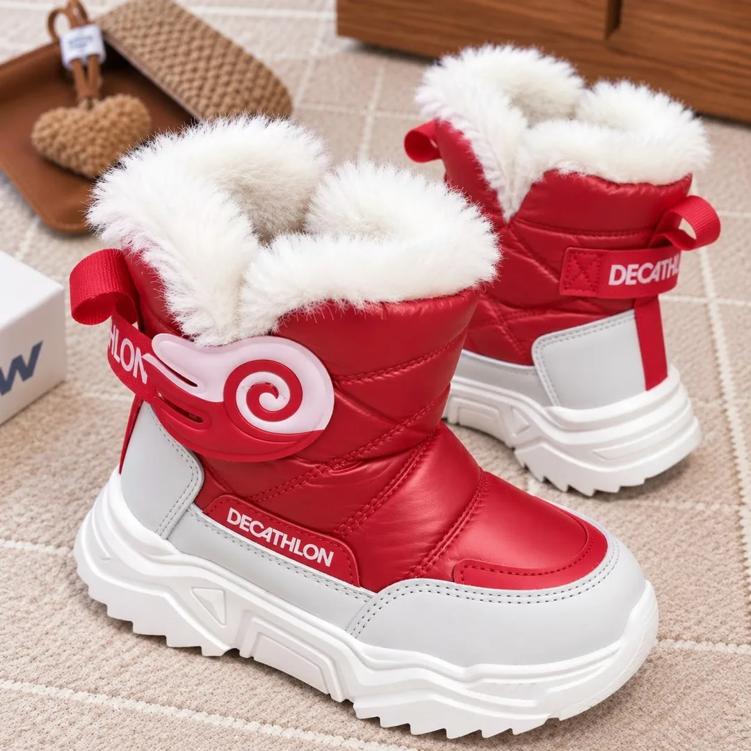 Удобные зимние ботинки из натуральной шерсти с внутренним меховым покрытием — фото 8