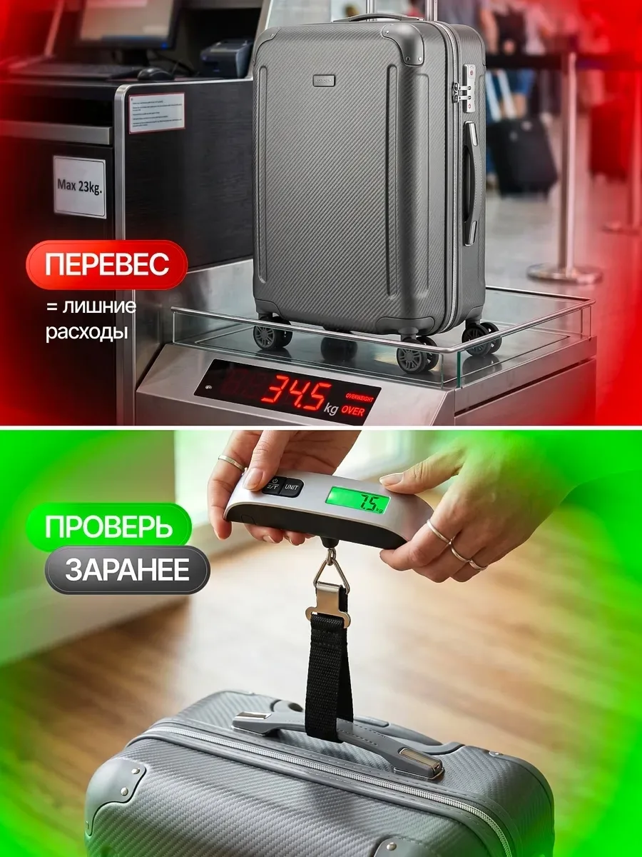 Теперь легко узнать точный вес чемодана, сумки, посылки — фото 4